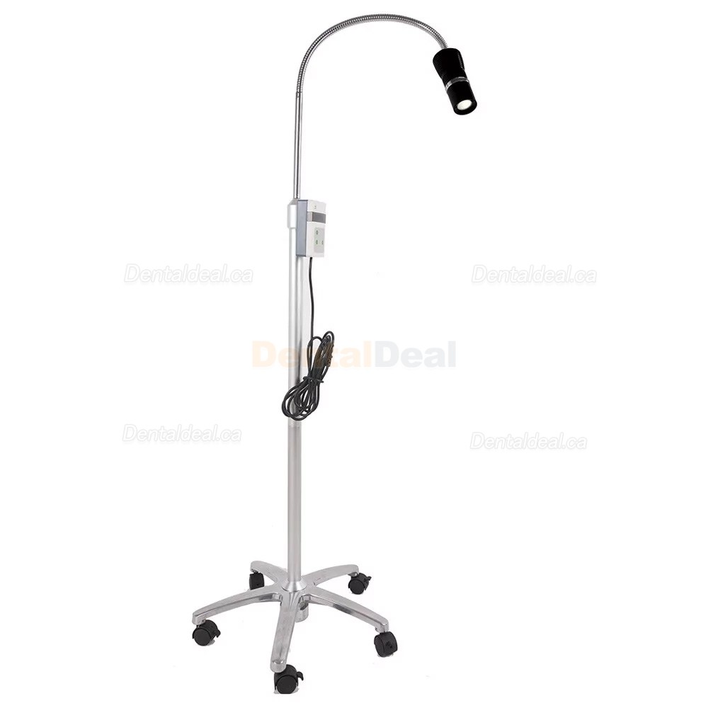 Micare JD1600L 15W Mobile Dental Medical Examination LED Lamp Floor Standing
